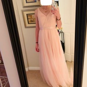 David’s Bridal bridesmaid dress